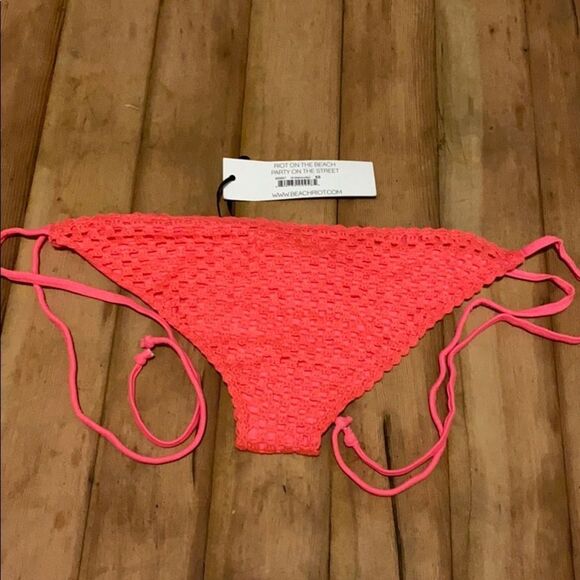 Beach Riot Watermelon Hyper Bikini Bottom nwt - Picture 5 of 8